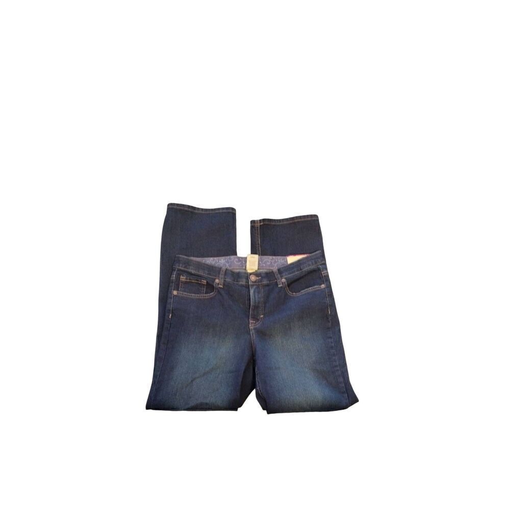 Faded  Glory NWT Jeans Sz 16WP Bootcut Midrise  Slim Hip & Thigh